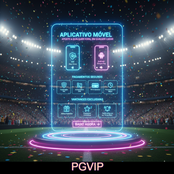 Baixe PGVIP e reivindique bônus