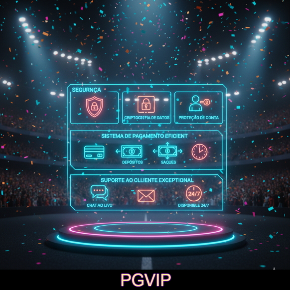 PGVIP — Plataforma segura e cheia de emoção!